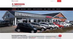 Desktop Screenshot of p-soerensen.dk